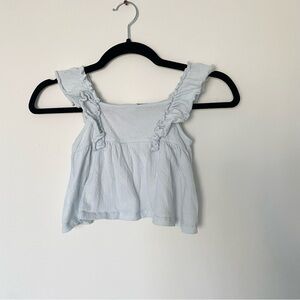 Zara Soft Blue Baby Top